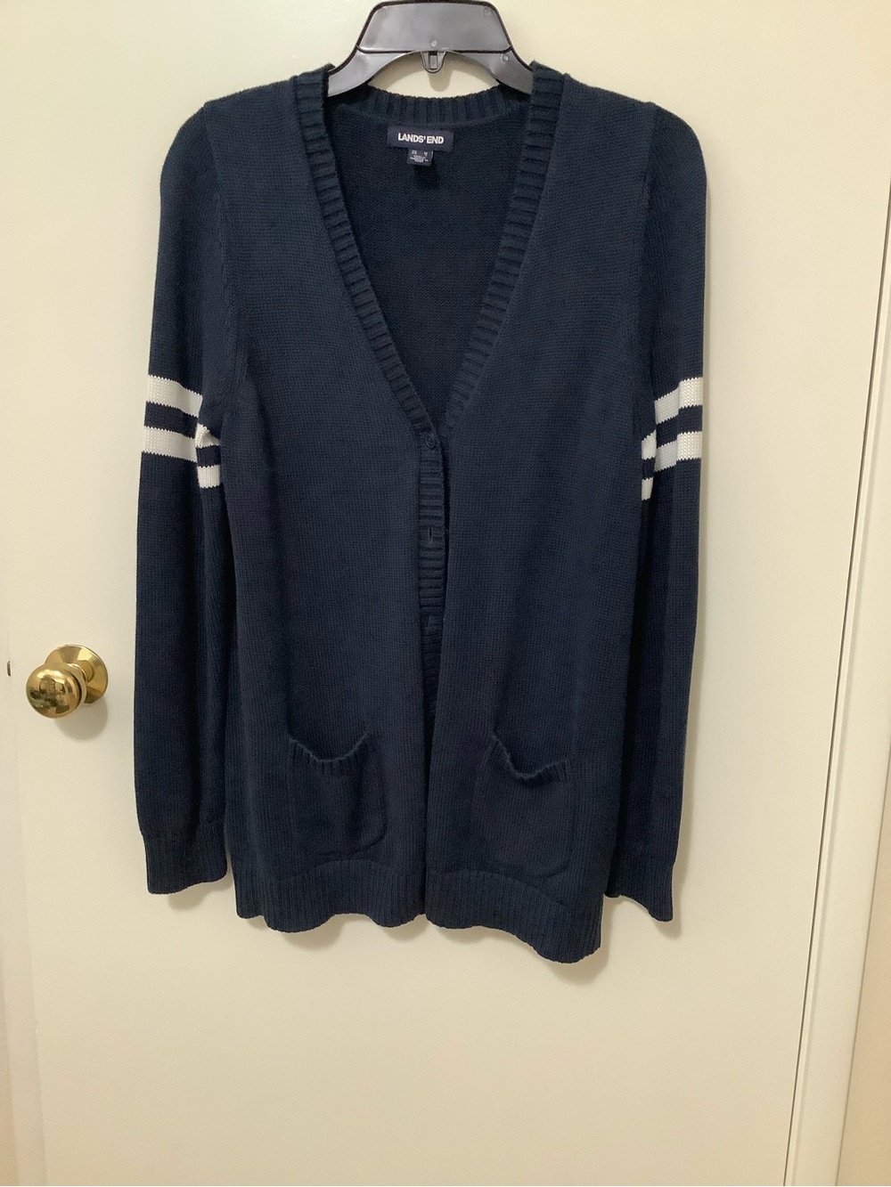 Lands' End Women’s Legacy Varsity Cardigan